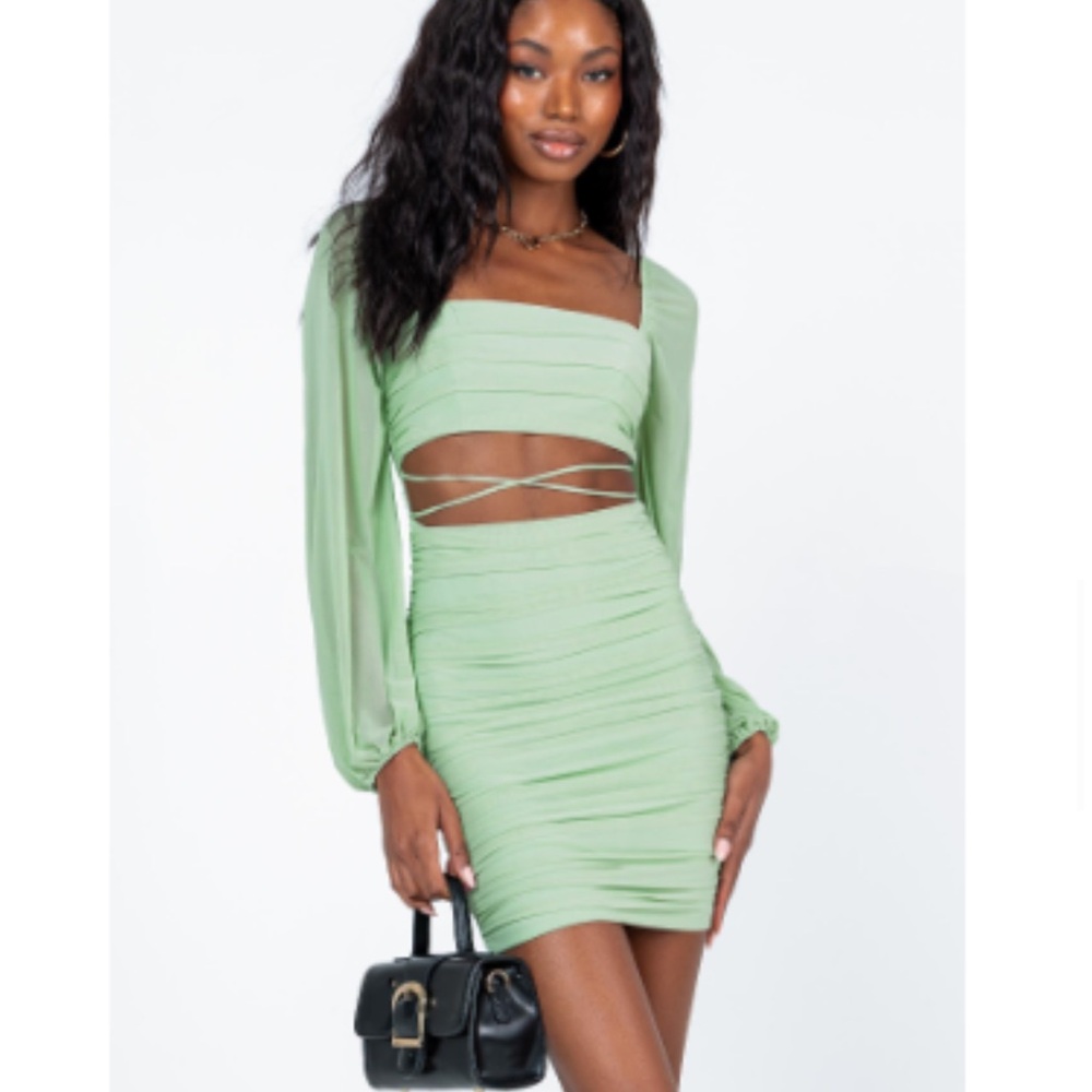 Princess Polly Courtney Long Sleeve Mini Dress